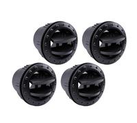 Xiuganpo Bouches D'aération Rondes pour Climatiseur, 60 Mm, Lamelles | Couvercle de déflecteur d\'air, plastique ABS, support de tableau de bord, cabine de Yacht de bateau RV, débit d\'air