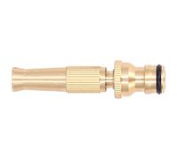 Xiuganpo Buse D'arrosage en Laiton Robuste, Connecteur Rapide 1/2in, pour | Pulvérisateur à Jet réglable, construction en métal antirouille, à clipser sans outil, pour l\'arrosage du jardin et le