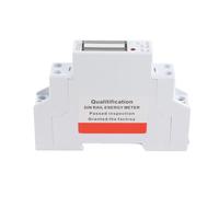 Xiuganpo Compteur D'énergie monophasé 230V 30A, 60A Rail DIN | Charges CA 50 Hz, Appareils Ménagers, Systèmes 230 V, Montage sur Rail DIN, Précision Niveau 1, Maximum 30 A ou 60 A