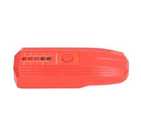 Xiuganpo Compteur EMF, Indicateurs LED 5 Couleurs, Gauss de Détection de Rayonnement électromagnétique, Détecteur de Rayonnement avec Conception Portable pour les Tests d'appareils Ménagers (rouge)