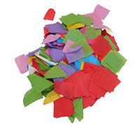 Xiuganpo Confettis Multicolores en Forme de Losange 2 Pouces 420g pour l'artisanat de Décoration de Fête de Mariage, de Fête Prénatale, Confettis en Papier coloré pour la Décoration de Table