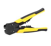Xiuganpo Dénudeur de Fil Automatique, Outil Ergonomique pour Dénuder et Sertir 8 Pouces, adapté à un Usage Domestique et en Usine, en Alliage de Zinc, 1 unité (YELLOW)