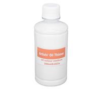 Xiuganpo Diluant de Peinture Inodore 250 Ml, Minérale Organique pour les Techniques de Peinture à L'huile