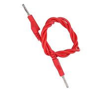Xiuganpo Fiche de Test Empilable 4mm, 1500V, 15A, pour Connectique de | Câble de test haute tension avec contacts en laiton, isolé en silicone, pour connexions de batterie automobile et multimètre