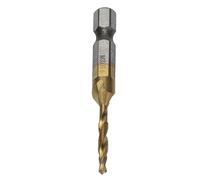 Xiuganpo Foret Hélice Taraudage Avec Emmanchement Hexagonal, Embout de (M3) | Taraud combiné HSS à revêtement, pour bois, plastique, aluminium, kit de chanfreinage