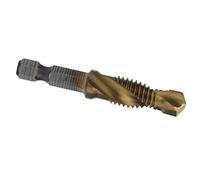 Xiuganpo Foret Hélice Taraudage Avec Emmanchement Hexagonal, Embout de | Taraud combiné HSS à revêtement, pour bois, plastique, aluminium, kit de chanfreinage