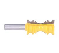 Xiuganpo Fraise à Moulurer pour Lambris 1-1/8in, 2in Profondeur Carbone, | Fraise à bois avec lame en alliage, outil de moulage de couronne, pour la menuiserie et la fabrication de meubles