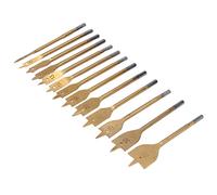 Xiuganpo Jeu de Forets, 13 Pièces en Acier à Haute Teneur en Carbone, Tige | Jeu de Forets à Bêche, Jeu de Forets à Bois pour Métal Souple PVC Fibre de Verre, Fraises de Coupe Double Face, Largeurs