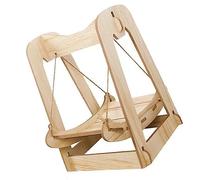 Xiuganpo Lit Suspendu pour Chat, Confortable, Résistant aux Rayures, pour Chats et Petits Animaux de Compagnie, Construction en Bois Massif