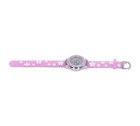 Xiuganpo Montre LED pour Enfants, étanche, Design de Dessin animé, Multifonctionnelle, pour Filles âgées de 3 à 10 Ans, avec Alarme et Rétro-éclairage (Purple)