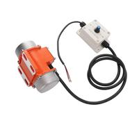 Xiuganpo Moteur de Vibrateur de Béton, Alliage d'aluminium sans Balais 24 V CC IP65 4000 Tr/min avec Vitesse Réglable pour les Applications Industrielles de Table de Secoueur de Bétonnière (20W)