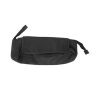 Xiuganpo Organisateur D'Outils de Cheveux 2 en 1, Sac de Voyage pour Outils de Cheveux avec Tapis Résistant à la Chaleur et Poches de Rangement, Sac de Voyage Portable et Durable pour (Black)