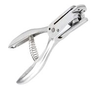 Xiuganpo Pince à Perforer, Perforatrice et Coupe Ronde à Double Usage de 6 Pouces en Acier au Carbone 45, Perforatrice pour l'artisanat du Cuir avec Poignée en Arc pour la Fabrication de Modèles de