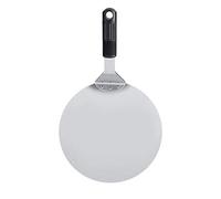 Xiuganpo Plateau de Transfert de Pizza en Acier Inoxydable Durable, Pelle de Cuisson pour Gâteaux, Biscuits et Crêpes, 1 Pièce Ronde de 25.3cm