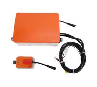 Xiuganpo Pompe de Vidange de Condensat, Pompe à Condensat Divisée de 20 L/h, à Divisée de 10 M, à Automatique avec Capteur de Sonde, Sangle Anti-vibration, Réservoir d'eau Amovible pour