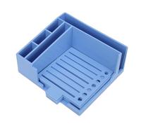 Xiuganpo Porte-Notes Autocollantes, 5 Modèles de Distributeur de Notes Réutilisables, Ensemble de Pochoirs en Matériau ABS avec Porte-stylo, Support de Téléphone pour l'école, le Bureau, la Maison,
