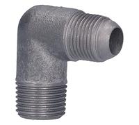 Xiuganpo Raccord de Compresseur d'Air fileté en Fonte coudé 1/2" NPT, Coude Anti-haute Résistance aux Températures pour Alésage de Cylindre Pneumatique 51 Mm 65 Mm, Pièce de Rechange pour