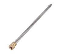 Xiuganpo Rallonge de Nettoyeur Haute Pression, Lance 1/4 Pouce 15,9 | Baguette d\'extension en acier inoxydable, connexion rapide universelle, pour Machine à laver sous pression et outils de