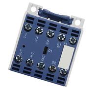 Xiuganpo Relais de Contacteur AC de Commande de Démarreur de Moteur pour Systèmes Triphasés, Matériau Ignifuge Durable, 220 V, Installation Facile, 1 X Contacteur AC