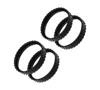Xiuganpo Remplacement de Piste de Nettoyeur de Piscine pour MX6 MX8, | Compatible avec les Piscines Creusées, Lot de 4, Bande de Roulement Surélevée pour une Meilleure Adhérence, Installation