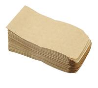 Xiuganpo Sacs en Papier Kraft, Sac de Rangement de Graines Durables, Style Enveloppe pour Jardiniers, 100 Pièces 2.36x4,33 Pouces (Adhésif 6 * 11)
