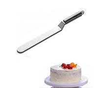 Xiuganpo Spatule Décalée en Acier Inoxydable Spatule Portative pour Crème