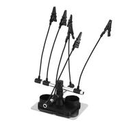 Xiuganpo Support D'aérographe Robuste avec Base Magnétique et Clips pour une Peinture Précise du Modèle et un Fonctionnement Stable
