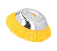 Xiuganpo Tête de Brosse Métallique Durable, Tondeuse à Roue en Nylon, Haute dureté, pour Jardins de Pelouse, Diamètre 25mm