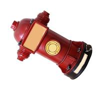 Xiuganpo Tirelire Rétro avec Bouche D'incendie, Boîte de Rangement Attrayante pour Pièces de Monnaie pour économiser de l'argent à la Maison, Cadeau Parfait pour Les Enfants et Les Amis, Résine et