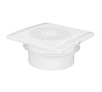 Xiuganpo Ventilateur D'extraction à 7 Pales avec Clapet Anti-retour pour un échange D'air Efficace dans la Cuisine et la Salle de Bain, Conception ABS Durable (4 pouces)