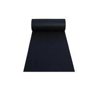XIUsheUA Tapis d'Allée Mariage Tapis de Couloir Noir, adapté aux cérémonies Mariage, fêtes, décorations banquets, à l'intérieur et l'extérieur pour Mariage cérémonie église extérieur(12M,1m)