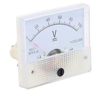 Xixian 85C1 Voltmètre CC 0-100V Panneau de Mesure pour Test D'Armoire de | Affichage à cadran clair, conception de pointeur analogique, stabilisateur de tension, banc d\'essai, système de des