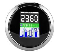 Xixian 85mm Multifonction Jauge Compteur de Vitesse Température Huile | Compteur numérique ABS en acier inoxydable, pour voiture, moto, hors-bord, ingénierie, étanche IP67, alimentation 9-32V