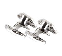 Xixian Charnière de Marine en Acier Inoxydable 316, Broche Amovible, | Charnière de cabine robuste et polie miroir pour bateau, yacht, pont marin, s\'adapte aux ouvertures de trappe standard,