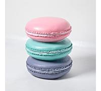 Xixian Fun Resin Food Stool Soft Non Slip Shoe Changing for Home Decor (#3) | Tabouret bas en résine peint à la main, base antidérapante protège les sols, polyvalent pour la cuisine, la salle de bain