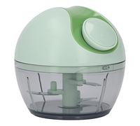 Xixian Hachoir à Ail Manuel, Mini Robot Culinaire à Ficelle pour Légumes, Viande, Herbes, Fabricant d'aliments pour Bébés, Gadget de Cuisine (Vert clair)