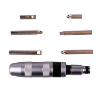 Xixian Kit de Tournevis à Percussion Manuel en Acier Chrome Vanadium pour | Poignée antidérapante, acier allié robuste, convient aux embouts standard, idéal pour la réparation automobile, kit