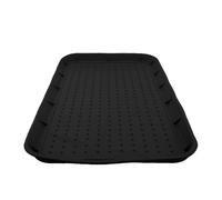 Xixian Plateau à Chaussures Robuste en Silicone pour Tapis de Démarrage D'entrée pour des Sols Intérieurs Propres, Gestion des Déversements D'aliments Animaux de Compagnie (Noir)