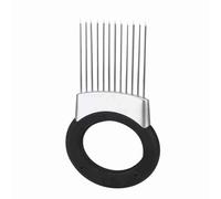 Xixian Porte-Oignons et Trancheuse avec Savon Anti-odeurs - Fourchette en Acier Inoxydable pour Trancher Uniformément les Pommes de Terre et les Oignons