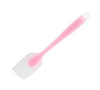 Xixian Spatule en Silicone - Grattoir de Cuisson Translucide Résistant à la Chaleur pour le Glaçage, le Mélange et l'étalement (Rose)