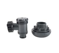 Xixian Valve à Piston pour Piscine Hors Sol pour Pompe à Sable - Valve Piston Marche/arrêt en ABS avec Grille de Crépine