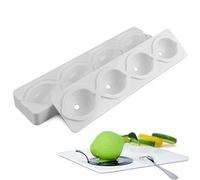 XIZHI Moules en silicone en forme de citron - Outils de décoration de gâteaux - Ustensiles de cuisson à dessert faits à la main