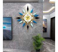 XJBTBA Horloge Murale 3D Grande Horloge Murale décorations pour la Maison, numérique Acrylique créatif Sticker Mural Stickers muraux décoration pour Salon Chambre