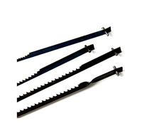 XLJP Lame de scie à chantourner en acier à haute teneur en carbone, 105mm, 4 pouces, extrémité de broche for Dremel Moto-saw MS20 MS20-01 MS51-01 MS52-01 MS53-01 15/18/24 TPI, 48 pièces