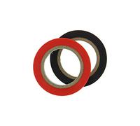 XLTECH 103730 2 rouleaux d'adhésif isolant 15mmx10m rouge/noir
