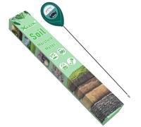 XLUX Humidimètre Sol à Tige Longue pour Plantes, Intérieur/Extérieur | Tige longue pour mesure profonde, lecture instantanée, sonde inox 304 antirouille, écran clair, préserve racines