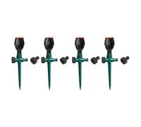 XLWLLNJ 4 Pièces Arroseurs Jardin Rotatifs Pulvérisateurs Eau Outils Arrosage Pelouse Automatique Têtes Irrigation Installation Pratique Adapté pour, Vert