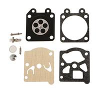 XLWLLNJ 4 Pièces Gasket Diaphragm Conçu pour Kit Réparation Carburateur Pièce Tondeuse Accessoire Chain Saw Composant Outil en Caoutchouc Synthétique Adapté