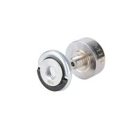 XLWLLNJ Adaptateur de Verrouillage pour Meuleuse Embout Fileté Base Circulaire Anneau de Verrouillage Flasque de Serrage Acier Carbone Résistant Maintien, M14
