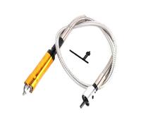 XLWLLNJ Adaptateur Flexible Arbre Flexible Attachement pour Outil de Gravure Extension Câble Poignée Confortable Utilisation Polyvalente Convient pour Sculptu, Acier Inoxydable